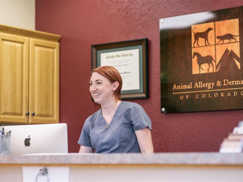 Animal Allergy receptionist
